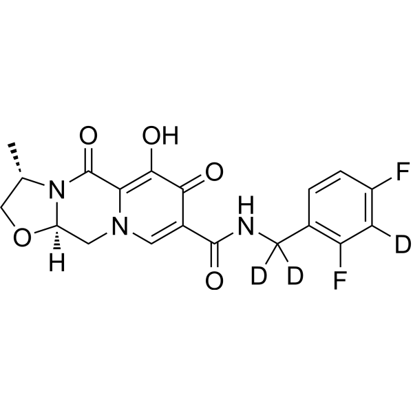 Cabotegravir-d<sub>3</sub>-1 Chemical Structure