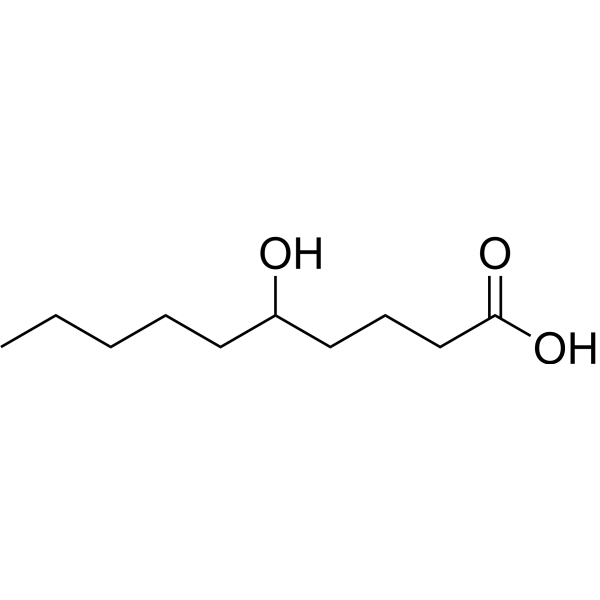 5-Hydroxydecanoic acid Chemical Structure
