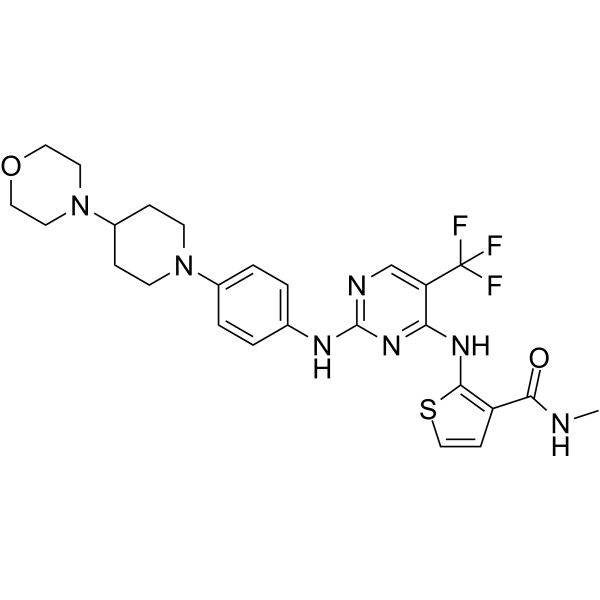 FGFR1 inhibitor-10 Chemical Structure