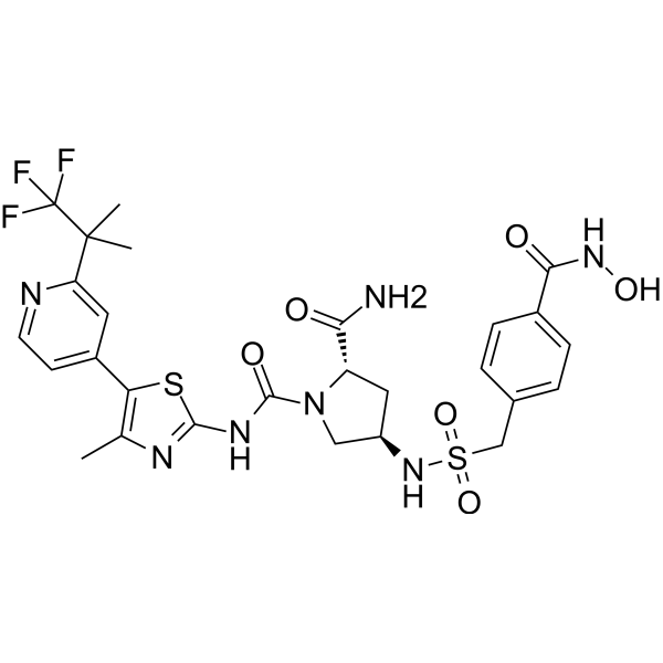 PI3Kα/HDAC6-IN-1 Chemical Structure
