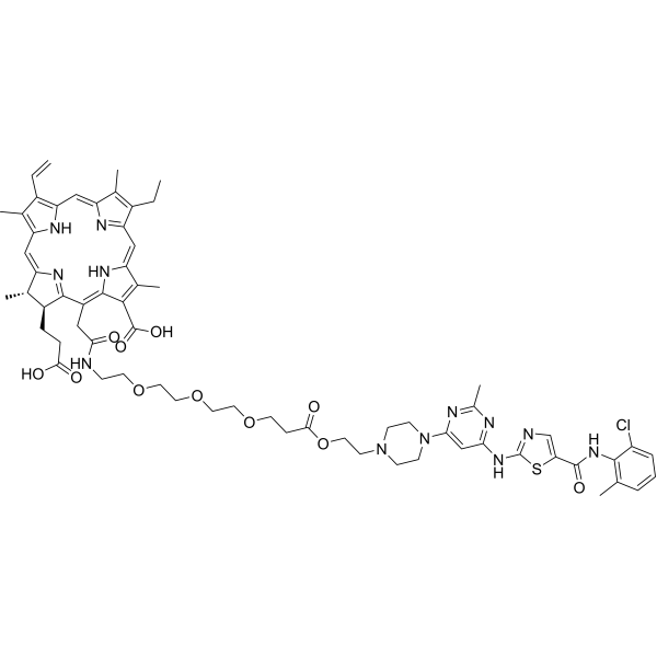 Antitumor photosensitizer-4 Chemical Structure