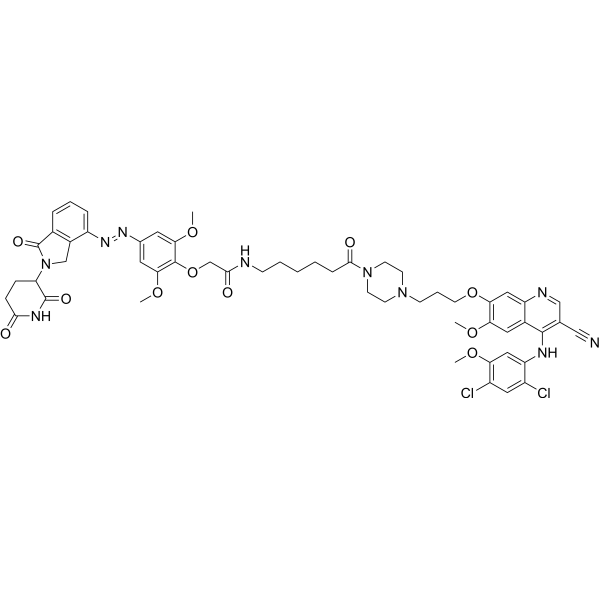 CaMKIIα-PHOTAC Chemical Structure