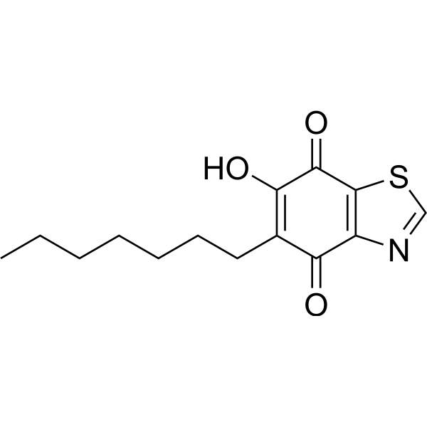 5-n-Heptyl-6-hydroxy-4,7-dioxobenzothiazole