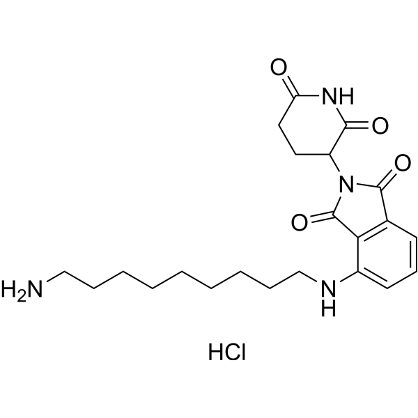 Thalidomide-NH-<em>C</em>9-NH2 hydrochloride