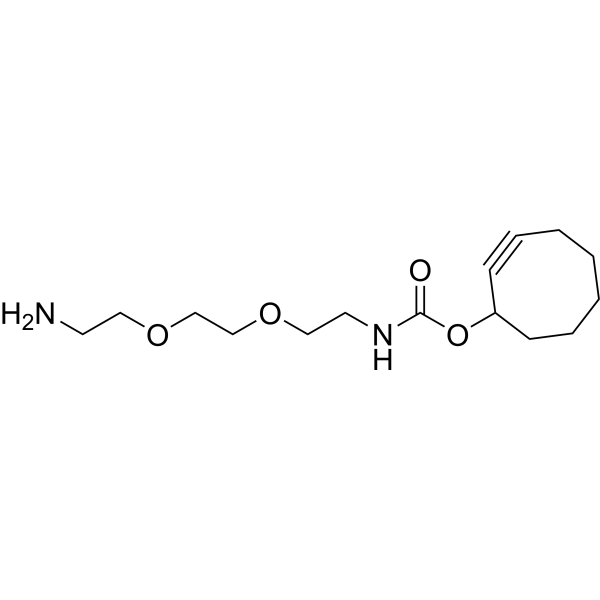 SCO-PEG2-NH2 Chemical Structure