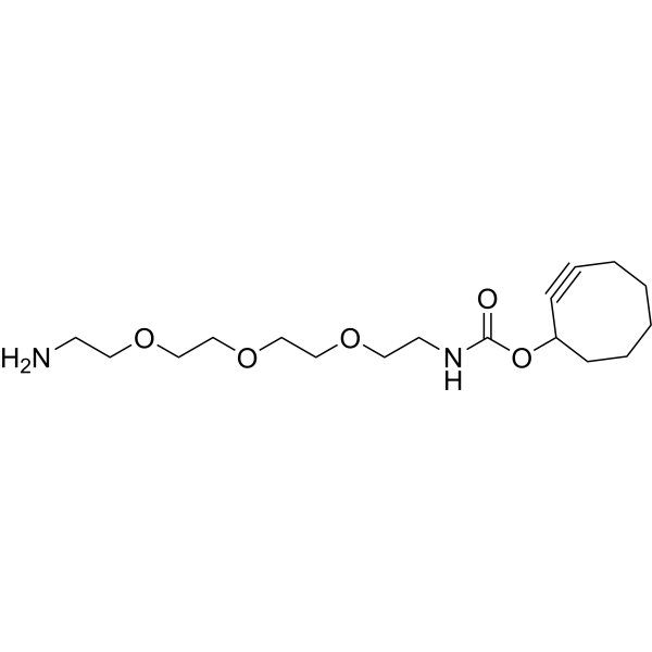 SCO-PEG3-NH2 Chemical Structure