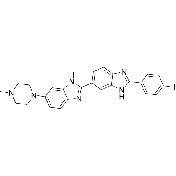 para-iodoHoechst 33258 Chemical Structure