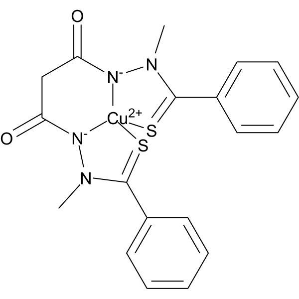 Cu(II)-Elesclomol Chemical Structure