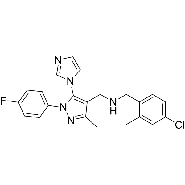 Aurora A inhibitor 3 Chemical Structure