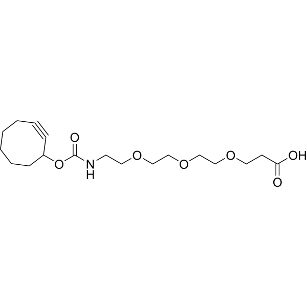SCO-PEG3-COOH Chemical Structure