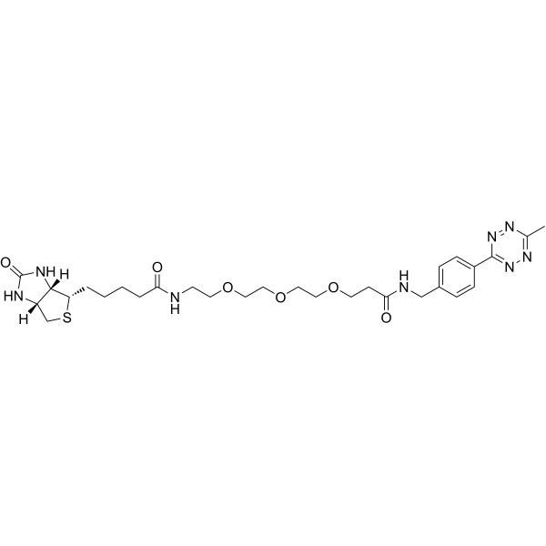 Biotin-PEG3-Me-Tet Chemical Structure