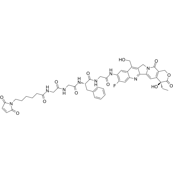 MC-GGFG-(7ethanol-10NH2-11F-Camptothecin)