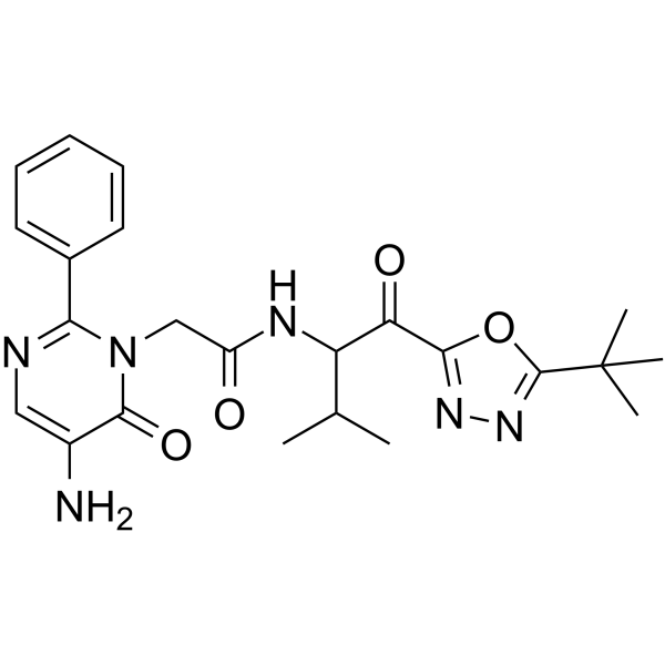 Freselestat Chemical Structure