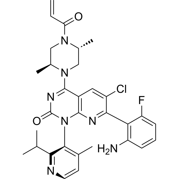 KRAS G12C inhibitor 61 Chemical Structure