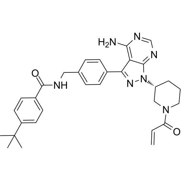 BTK-IN-27 Chemical Structure