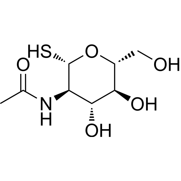 GlcNAc-SH Chemical Structure