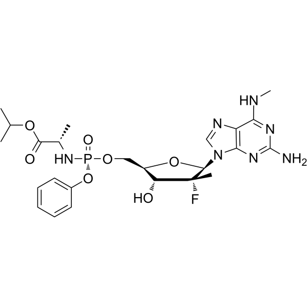 Arbemnifosbuvir Chemical Structure