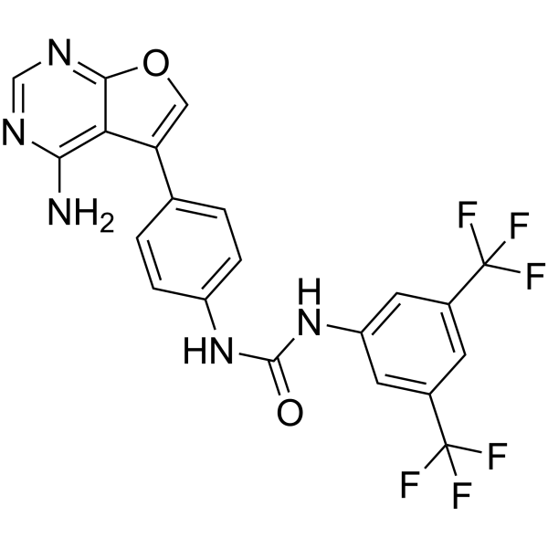 TIE-2/VEGFR-2 kinase-IN-5 Chemical Structure