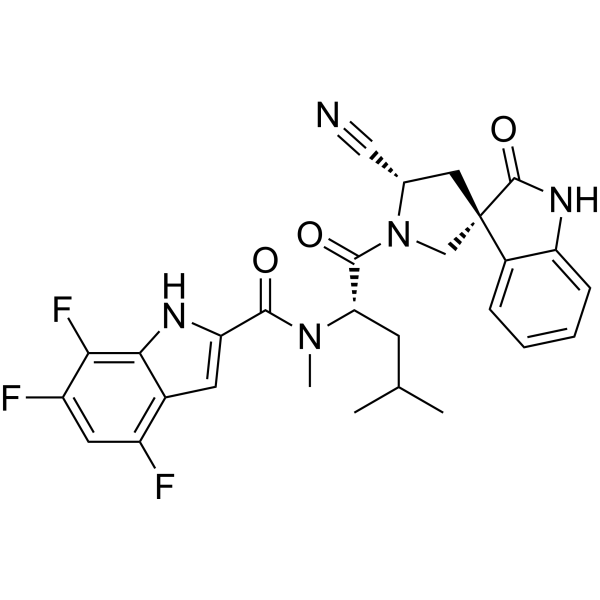 Zevotrelvir Chemical Structure
