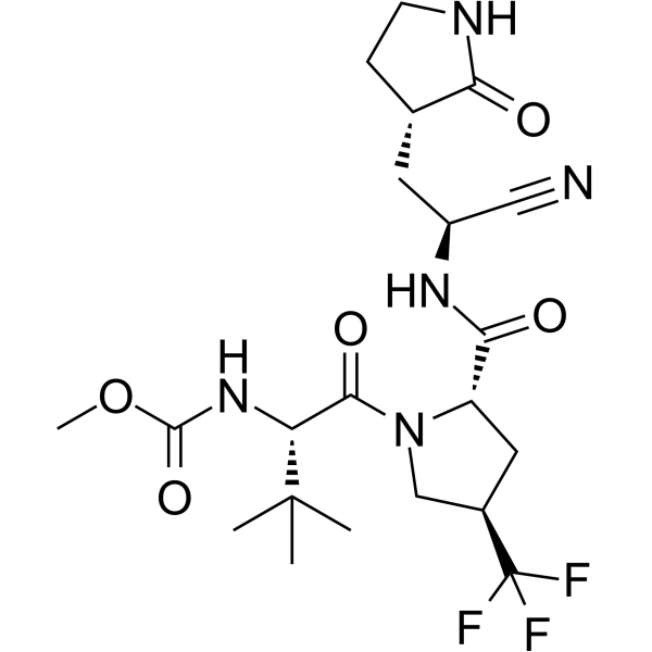 Ibuzatrelvir Chemical Structure