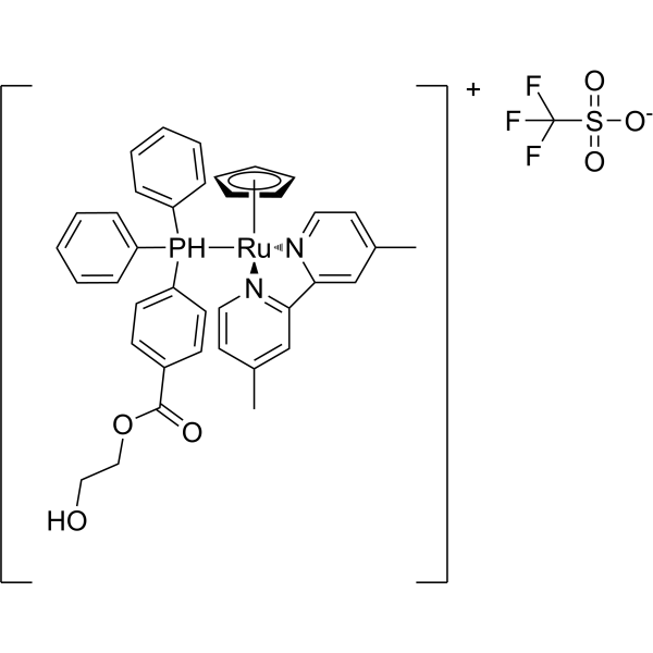Antibacterial agent 162 trifluoromethanesulfonate Chemical Structure