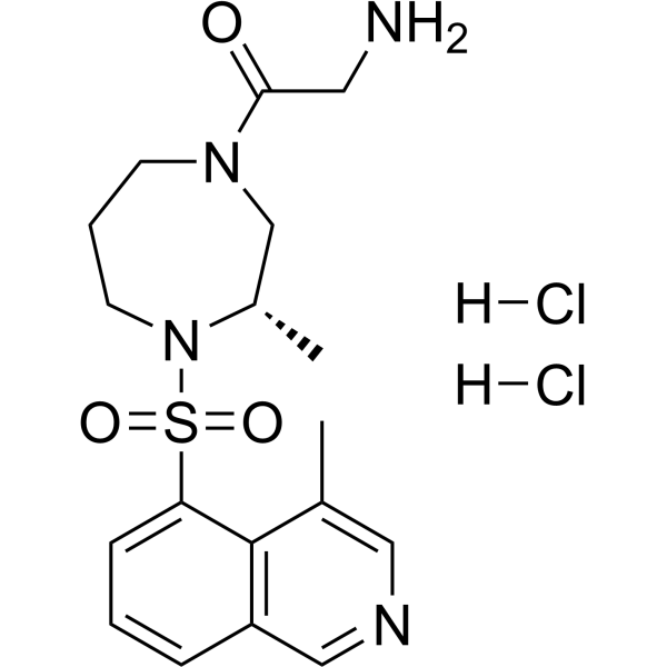 Glycyl H-1152 hydrochloride Chemical Structure