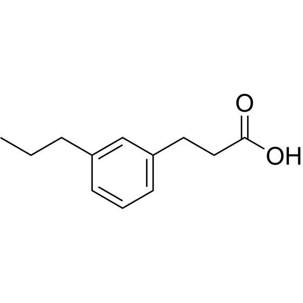 Propylbenzene-(CH<em>2</em>)<em>2</em>-COOH