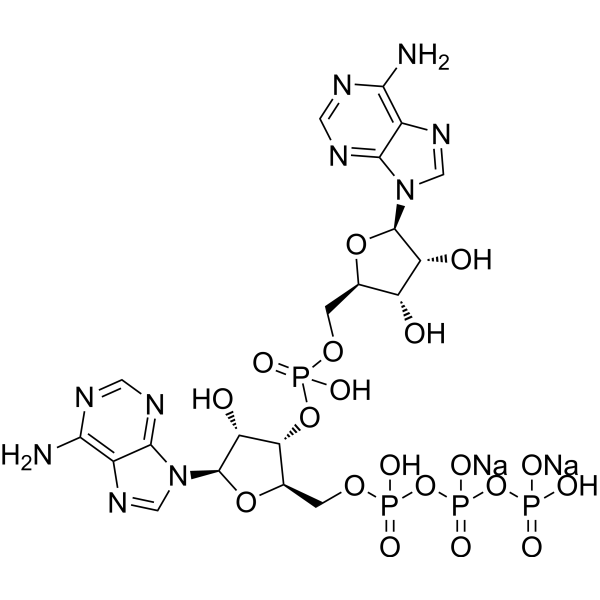 pppApA sodium Chemical Structure