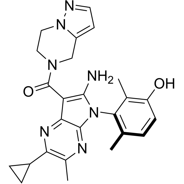 Myt1-IN-4 Chemical Structure