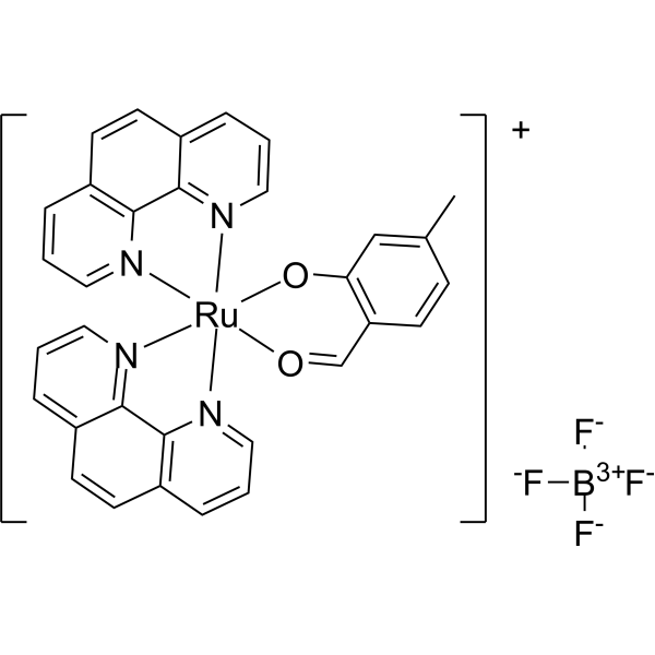 [Ru(phen)2(4-Me-Sal)]BF4 Chemical Structure