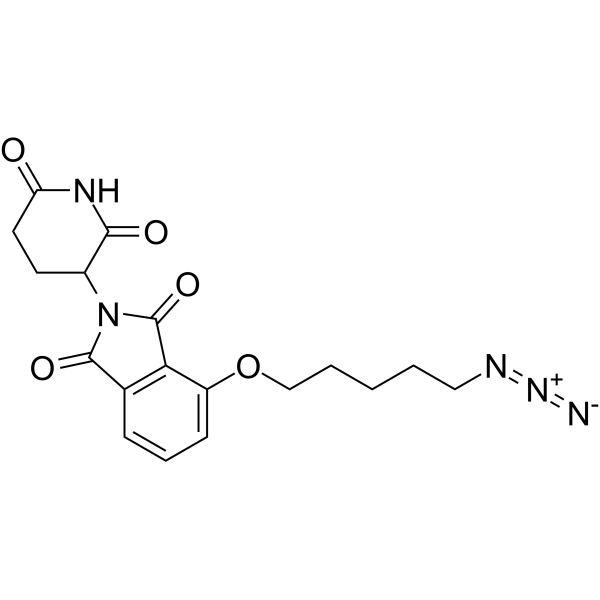 Thalidomide-<em>O</em>-C5-azide