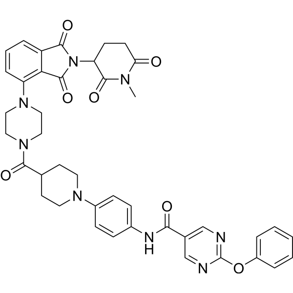 PROTAC(H-PGDS)-8 Chemical Structure