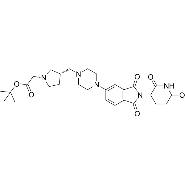 E3 ligase Ligand-Linker Conjugate 29 Chemical Structure