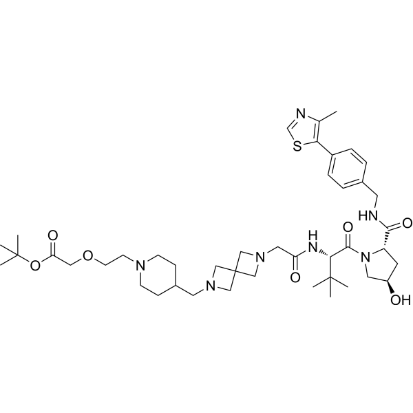E3 ligase Ligand-Linker Conjugate 31 Chemical Structure