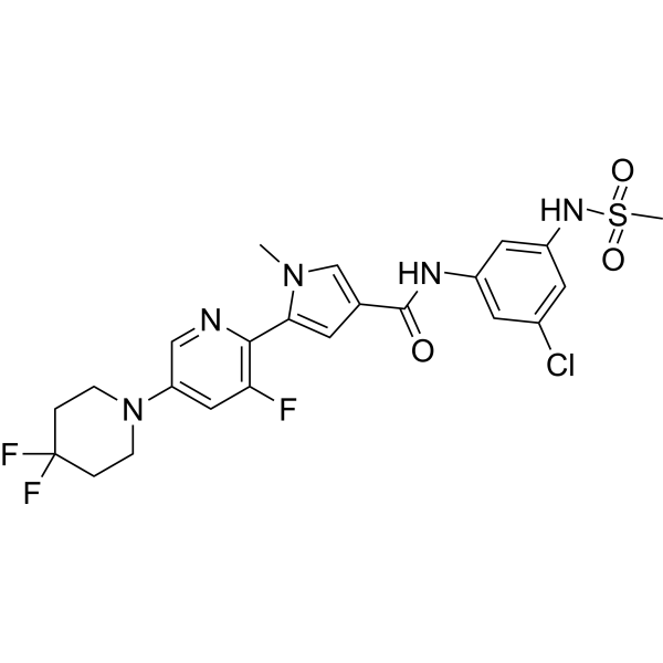 DHX9-IN-11 Chemical Structure