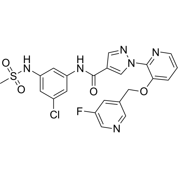 DHX9-IN-17 Chemical Structure