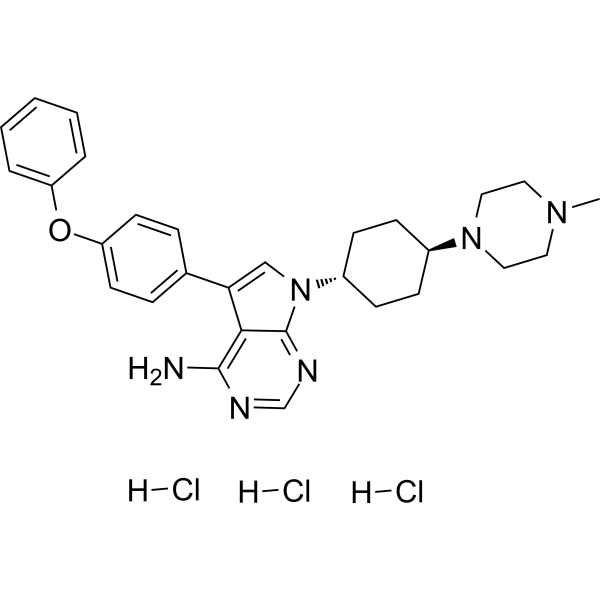 A 419259 trihydrochloride Chemical Structure