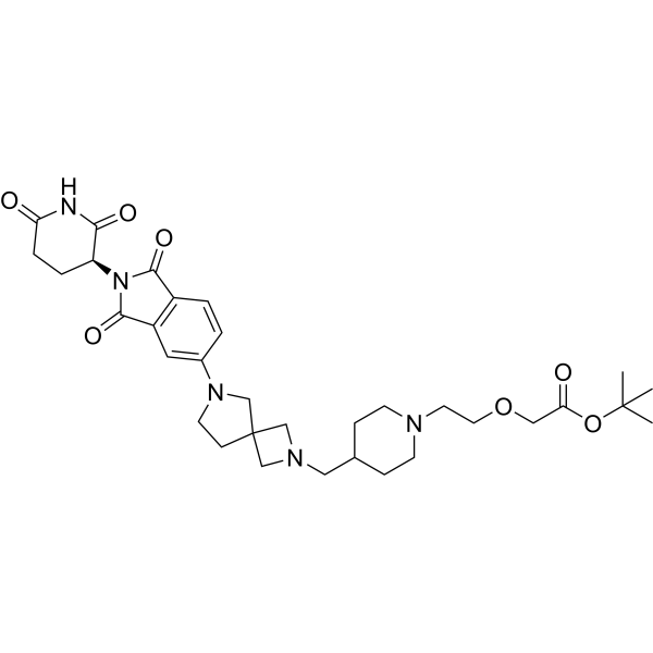 E3 Ligase Ligand-linker Conjugate 104 Chemical Structure