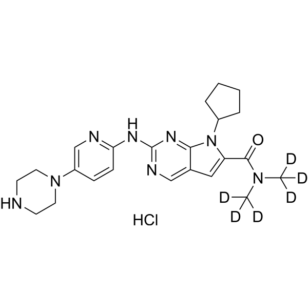 <em>Ribociclib</em>-d6 hydrochloride