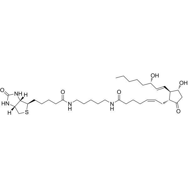 Prostaglandin E2-biotin Chemical Structure