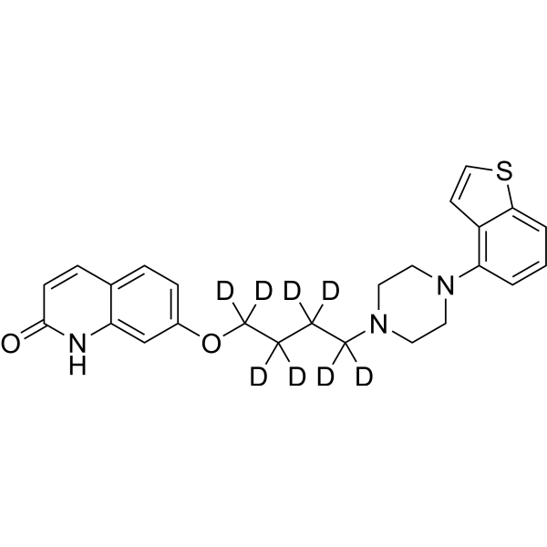 Brexpiprazole-d<sub>8</sub>-1 Chemical Structure