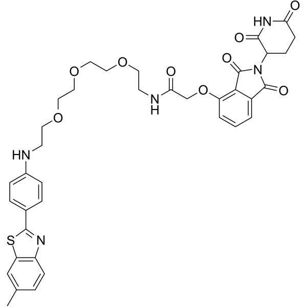 PROTAC α-synuclein degrader 6 Chemical Structure
