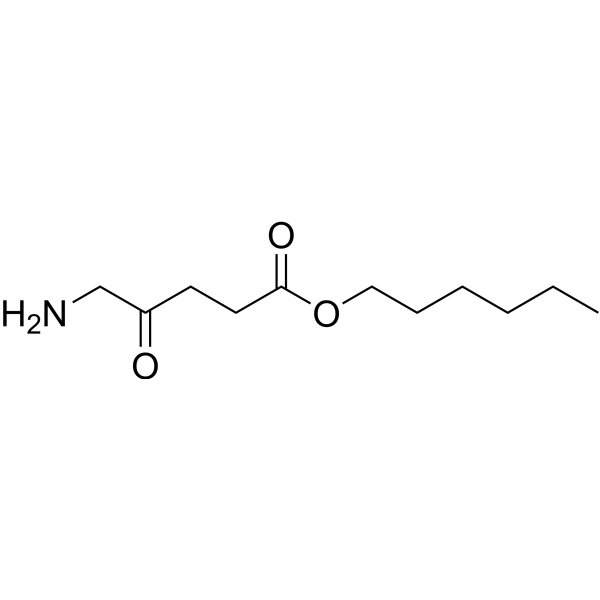 Hexyl 5-aminolevulinate Chemical Structure