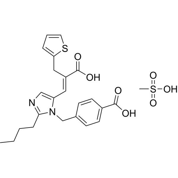 Eprosartan mesylate (Standard) Chemical Structure