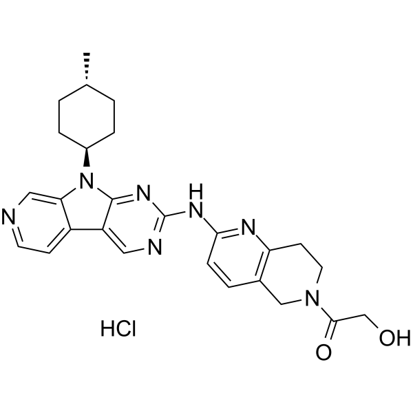 AMG 925 HCl Chemical Structure