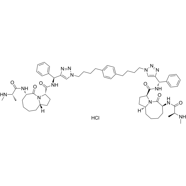 SM-164 Hydrochloride Chemical Structure