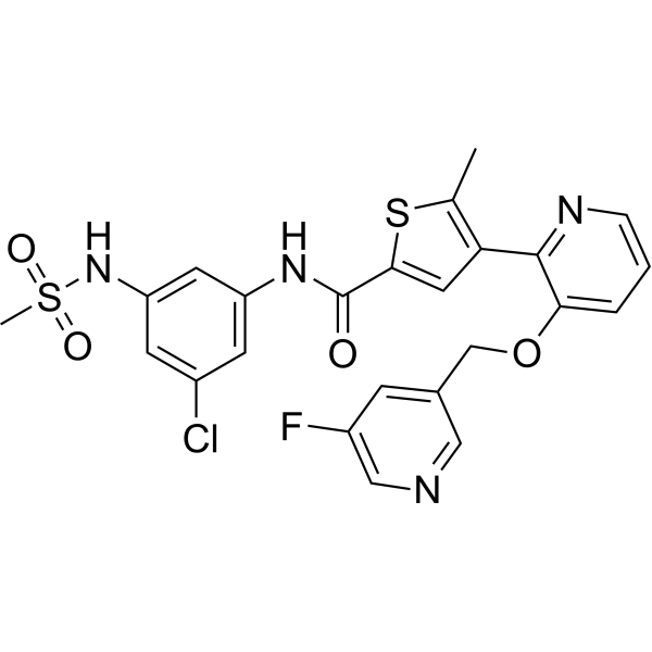 DHX9-IN-3 Chemical Structure