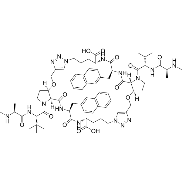 XIAP BIR2/BIR2-3 inhibitor-1 Chemical Structure