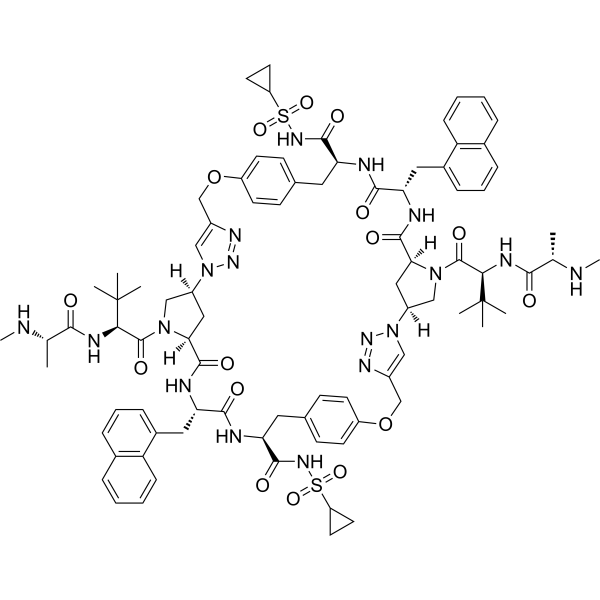 XIAP BIR2/BIR2-3 inhibitor-3 Chemical Structure