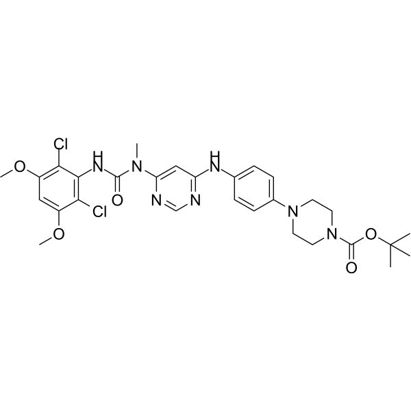 Infigratinib-Boc Chemical Structure